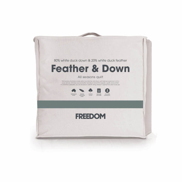 Freedom Australian 80 20 Feather Down Quilt All Seasons