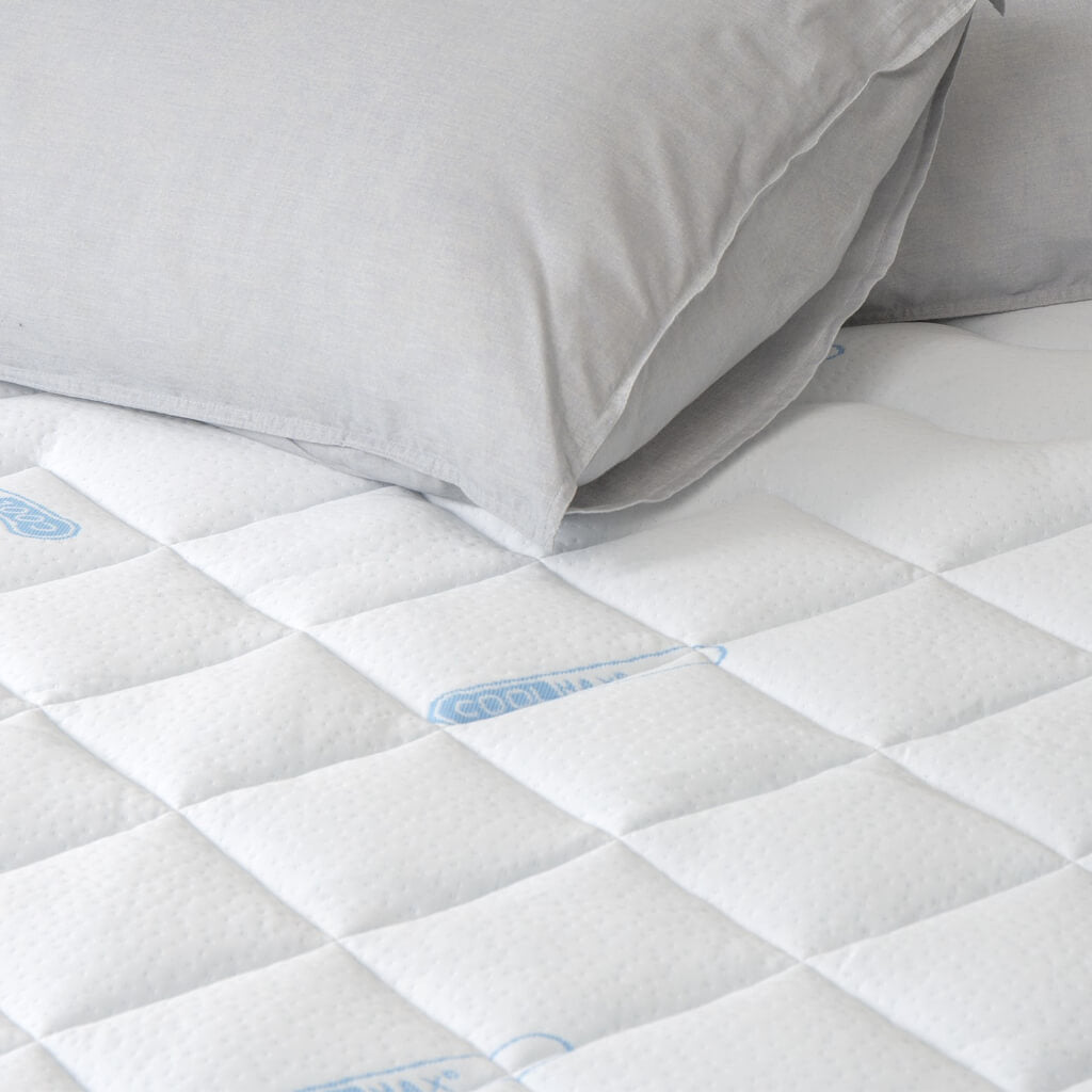 Reversible Coolmax Quilted Polyester Mattress Topper