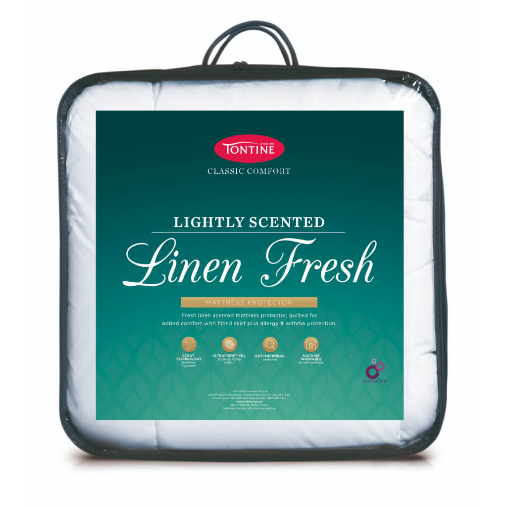 Classic Comfort Lightly Scented Linen Fresh Mattress Protector