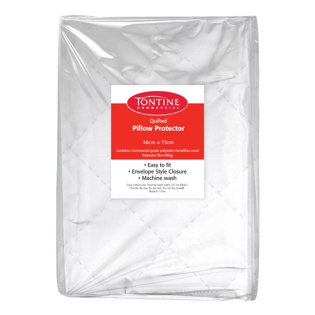 Tontine Commercial Quilted Envelope Style Pillow Protector