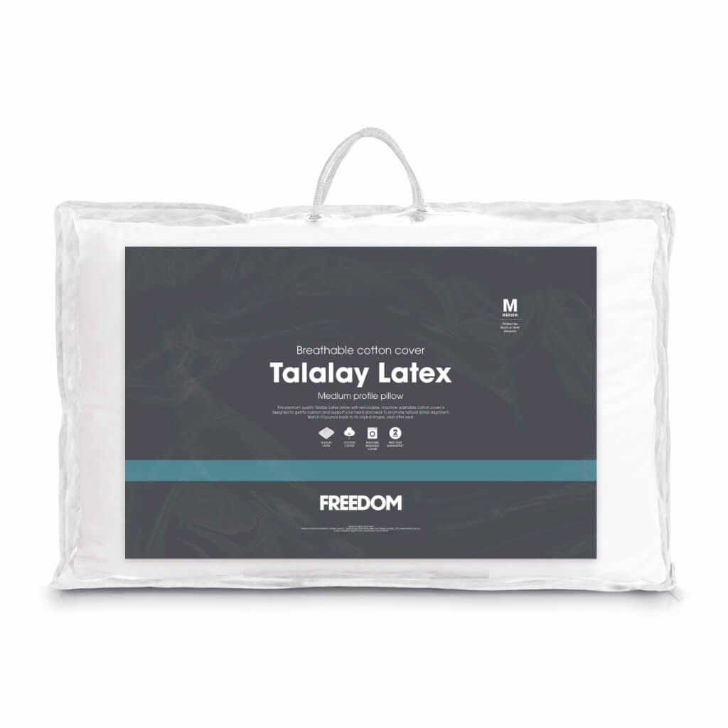 Freedom Talalay Latex Pillow - Medium